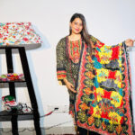 Vibrant Elegance Printed 3-Piece Suit