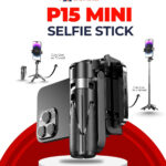 P15Mini Selfie Stick Tripod Phone Stand with Wireless Bluetooth Portable Mini Tripod